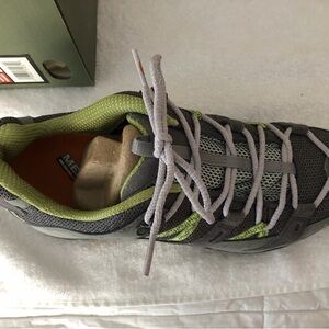 Merrell Women's Athletic Shoes in Gray and Green
